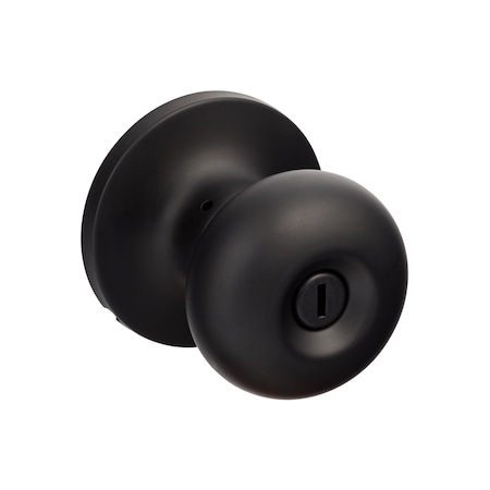 Sure-Loc Hardware Sure-Loc Hardware Durango Privacy Knobset, Flat Black DU102 FBL